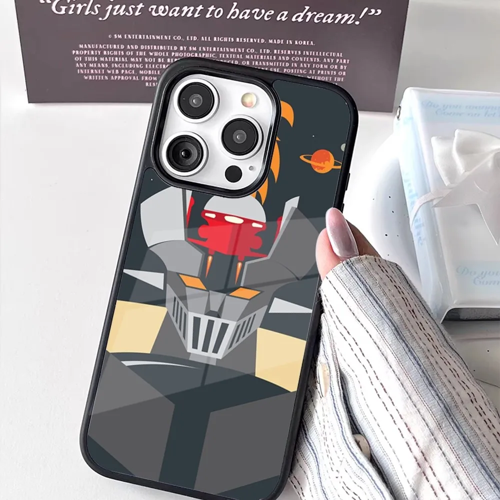 Чехол для телефона M-Mazinkaiser iPhone 16 15 14 13 12 11 Pro Max Plus Mini New Magsafe с магнитной