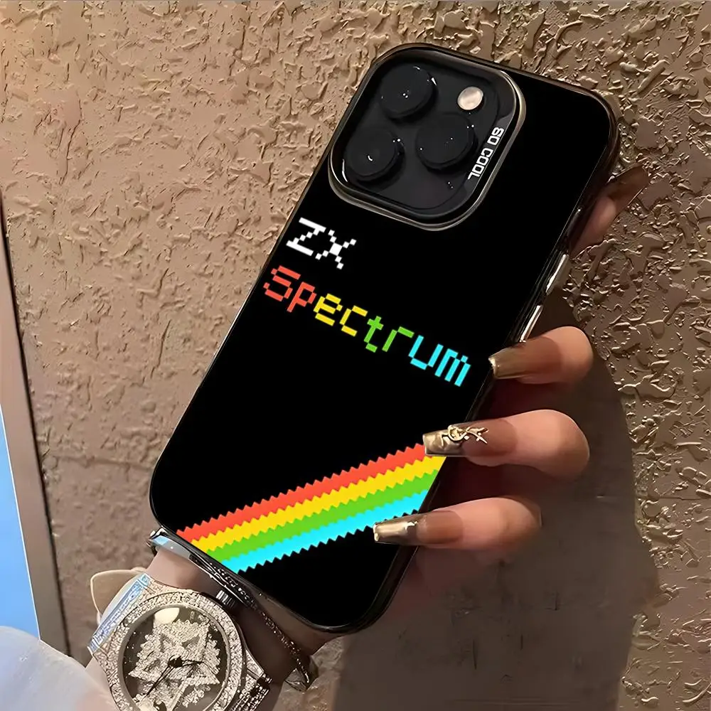 Фото Чехол для телефона Sinclair ZX Spectrum, серебристый корпус, для iPhone 18, 17, 16, 15, 14, 13, 12, 11 Pro Max Plus. №4