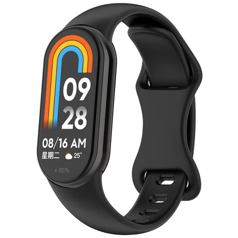 Силиконовые ремешки для Xiaomi Mi Band 8 9 10  HANDLOOD