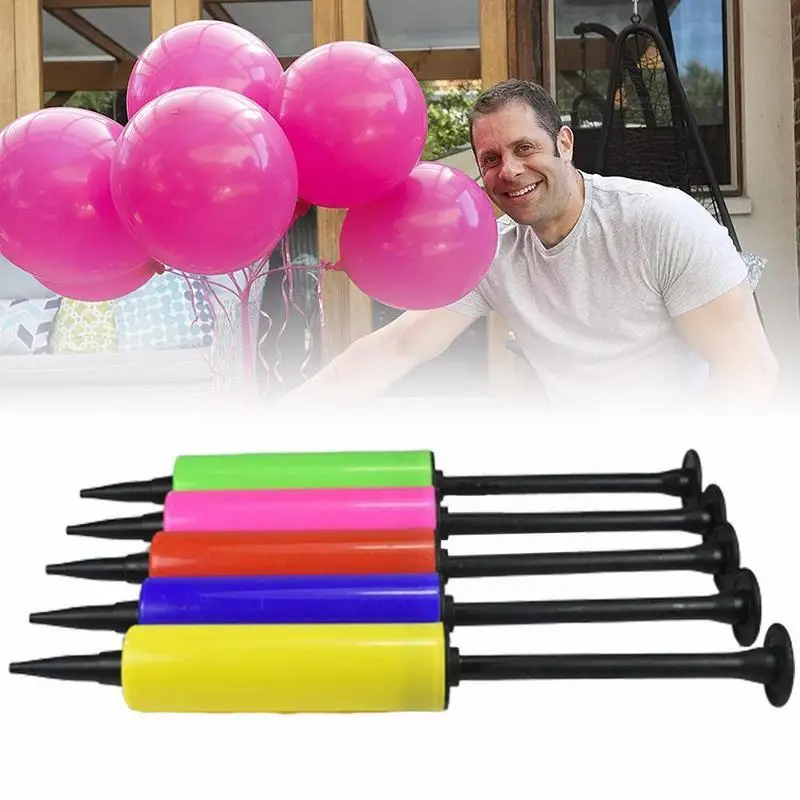 

1pc Portable Mini Pump Mini Inflator Push Inflator Balloon Tools Manual Small Pum Useful Portable Balloon Decoration Air Fo T3r5