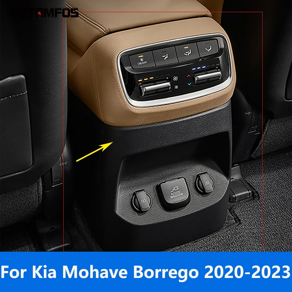 

Подлокотник из углеродного волокна для Kia mohas Borrego 2020 2021 2022 2023