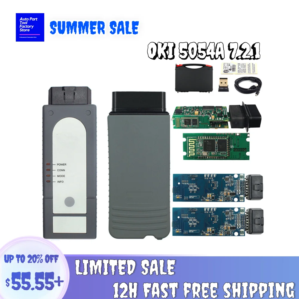 

Newest OKI 5054A 7.2.1 With Bluetooth AMB230 6154A V166 Support Piwis&Posch 6154a 1.8.9 WIFI For V-AG OBD2 Car Diagnostic Tool