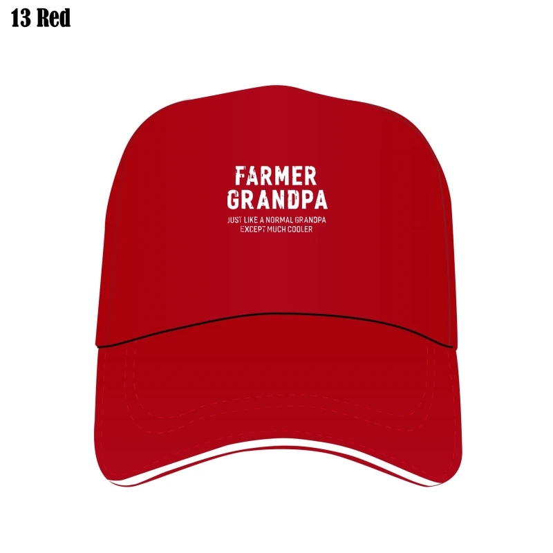 

Farmer Grandpa Gifts For Grandpa Men Bill Hats Camisas Men Custom Hat Caps Bill Hat Dominant Cotton Printed On Birthday Men