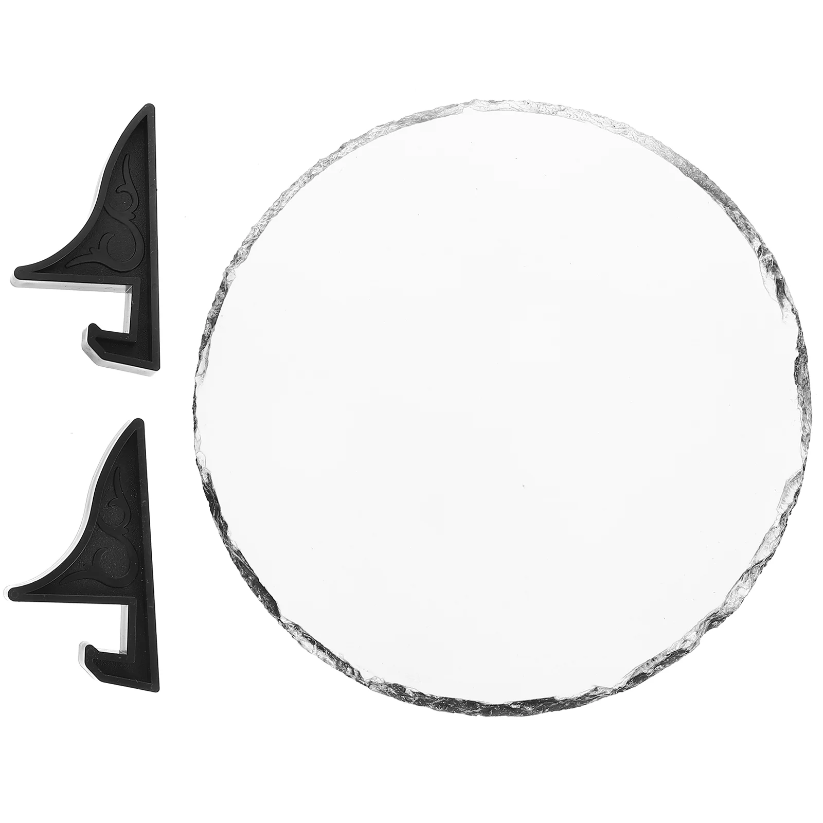 

Natural Sublimation Blank Slates Based Heat Transfer Round Shaped Photo Frame