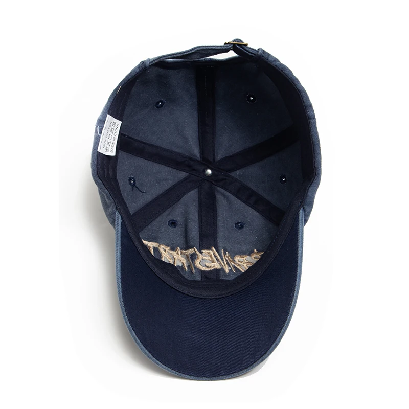 Кепка с вышивкой для мужчин и женщин Модная хлопковая бейсболка мягким верхом