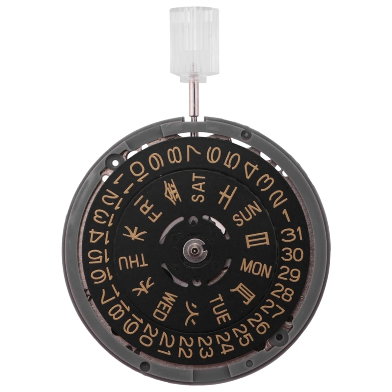 Механические часы NH36 с автоматическим механизмом даты и недели 3 часа/3 8 часа