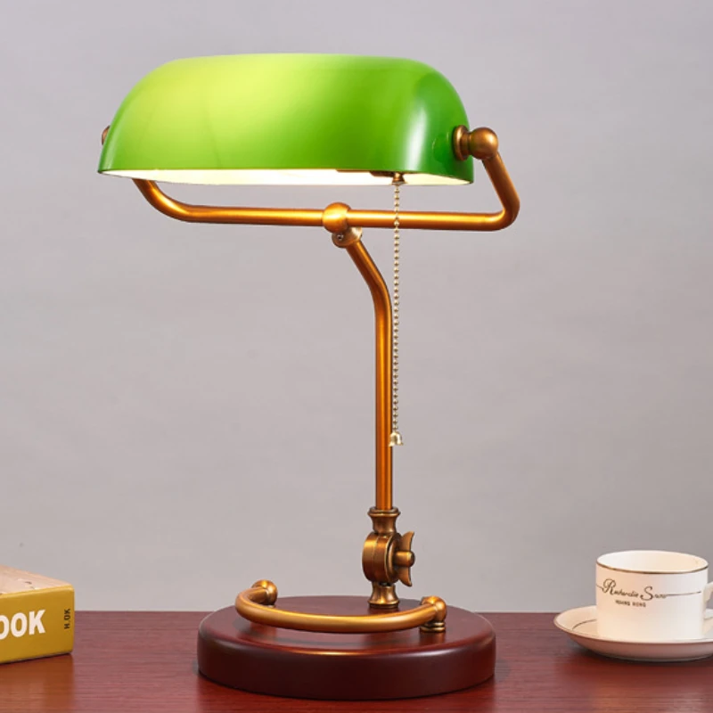 

Китайский ретро-светильник для банкнот, настольная лампа для гостиной, лампа для спальни, кабинета, настольная лампа для чтения, кофейни, св...