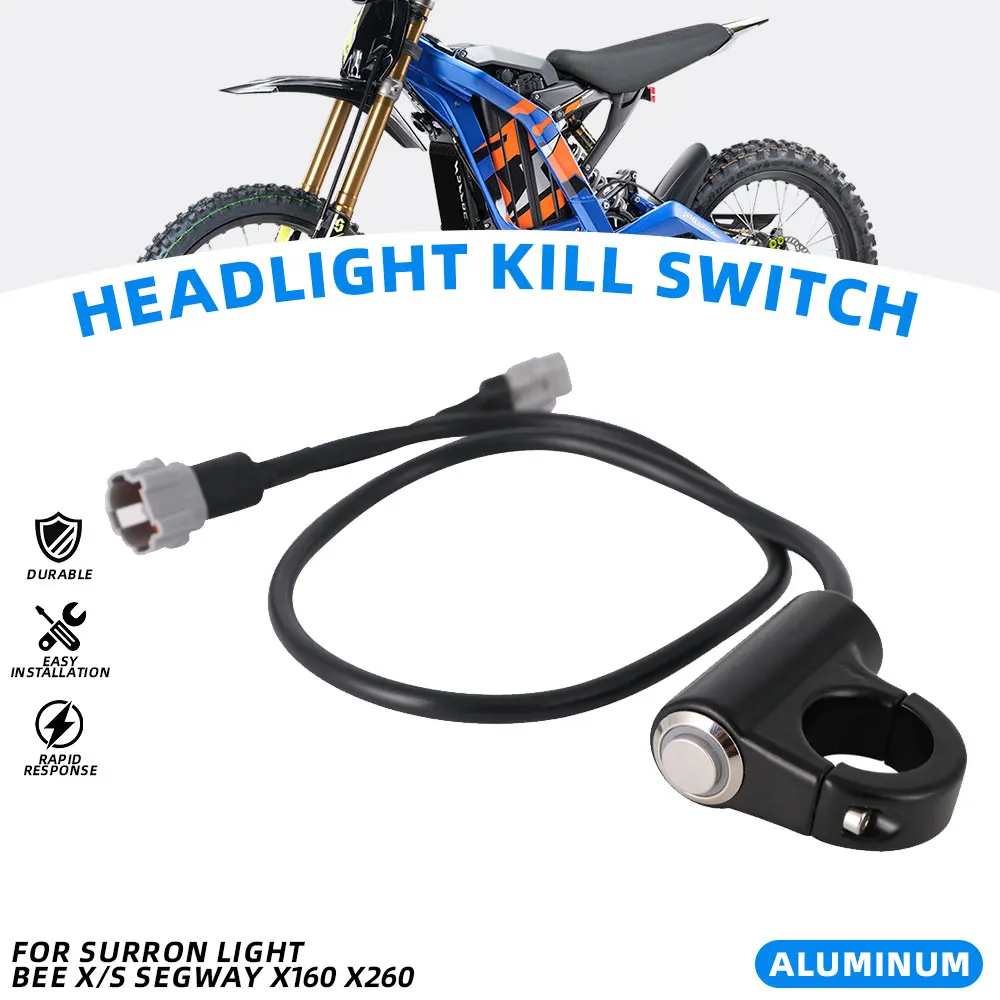 

Мотоциклетный переключатель фар Plug and Play для Segway Sur-Ron Surron X160 X260 Light Bee S X, электрический мотокроссный велосипед