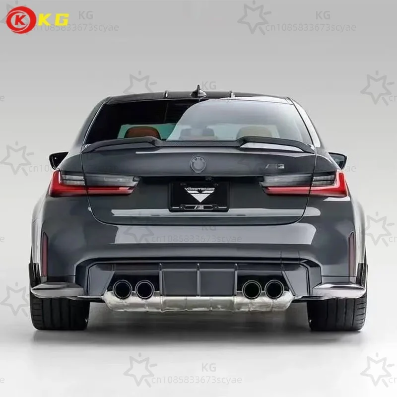 Задний спойлер из сухого углеродного волокна хвостовое крыло багажника для BMW G20