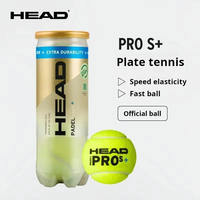 Фото Теннисные мячи HEAD Paddle 3B HEAD PADEL Тренировочный мяч для соревнований 1 банка = 3 мяча Тип управления скоростью Специально для падельного тенниса №5