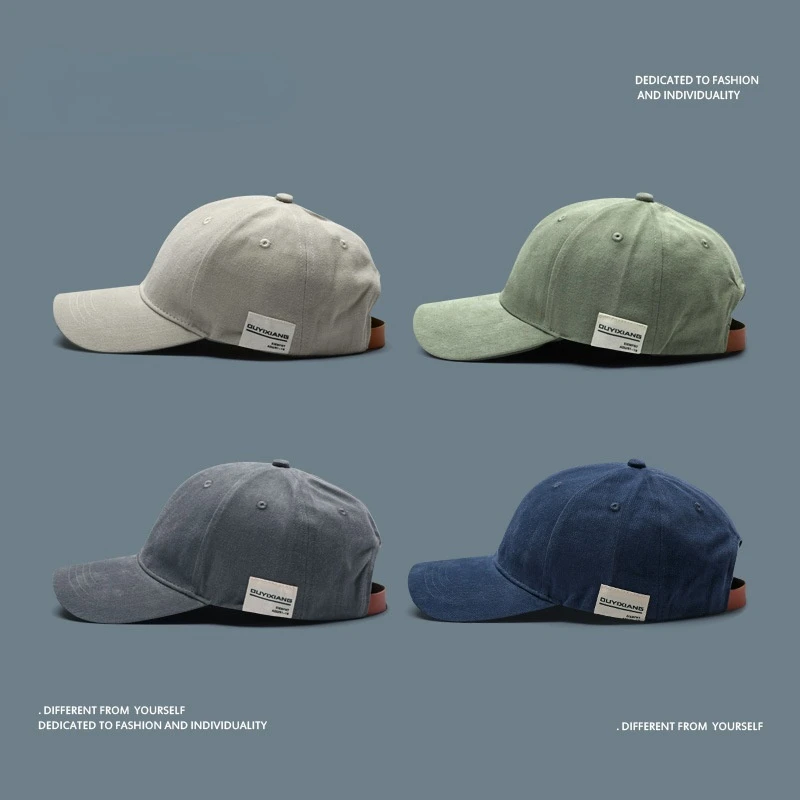 

Casual Vintage Cotton Outdoor Sport Baseball Cap Men Women Dad Hat Adjustable Trucker Hat Style Low Profile Snapback