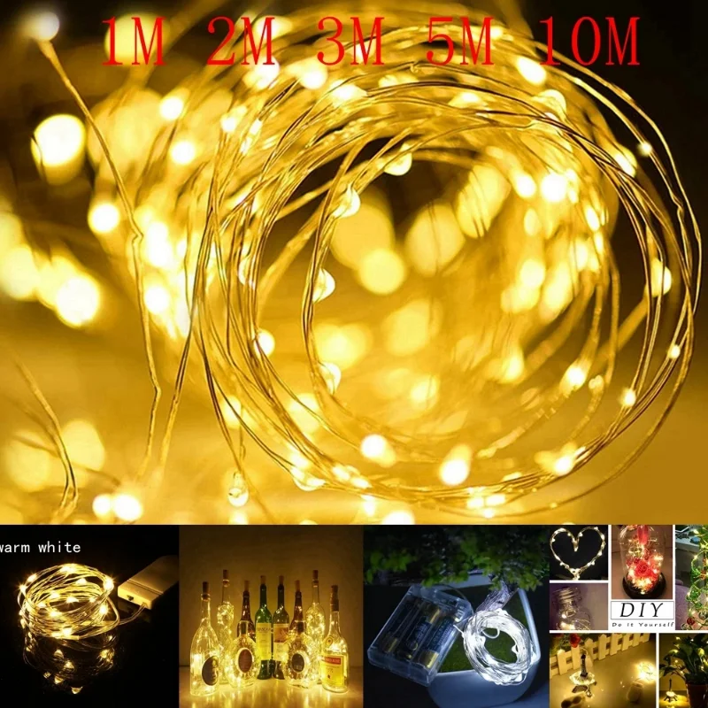 

1-30M LED String Light Garland Street Fairy Lights Christmas LED Outdoor Decoration for Yard Garden Home Tree Wedding Decoration