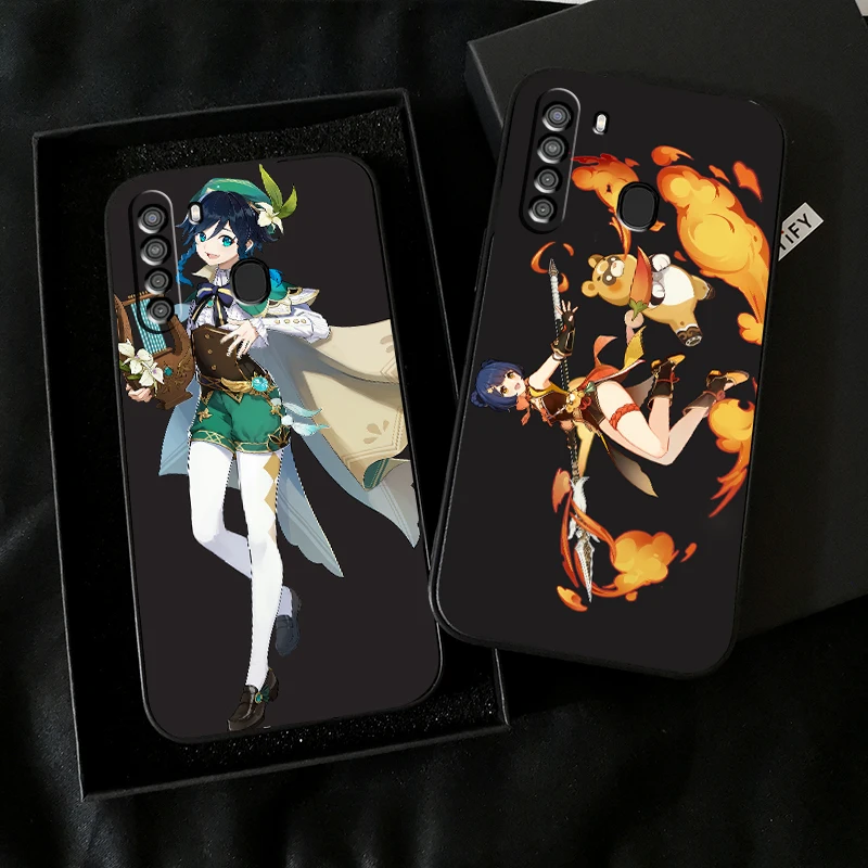 

Genshin Impact Project Game Phone Case For Samsung Galaxy S8 S8 PLus S9 S9 Plus S10 S10E S10 Lite 5G Plus Carcasa Funda