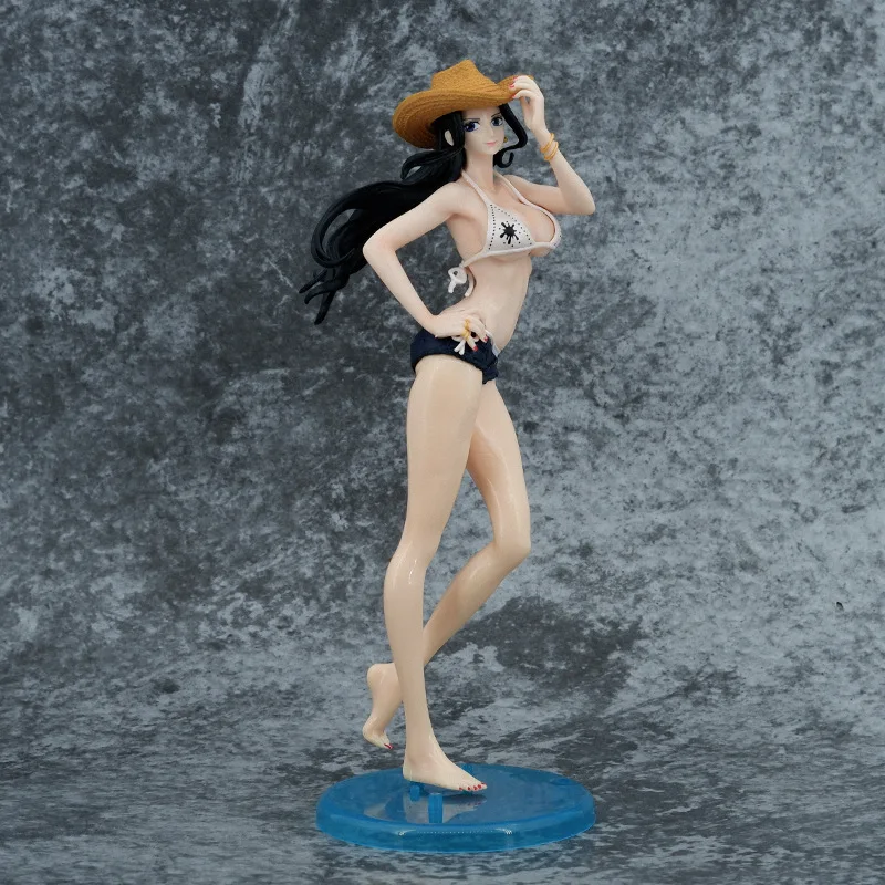 

25CM Anime One Piece Boa Hancock Swimsuit Bikini Ver. PVC Action Figure Sexy Girls Game Statue Collectible Model Toys Doll Gifts