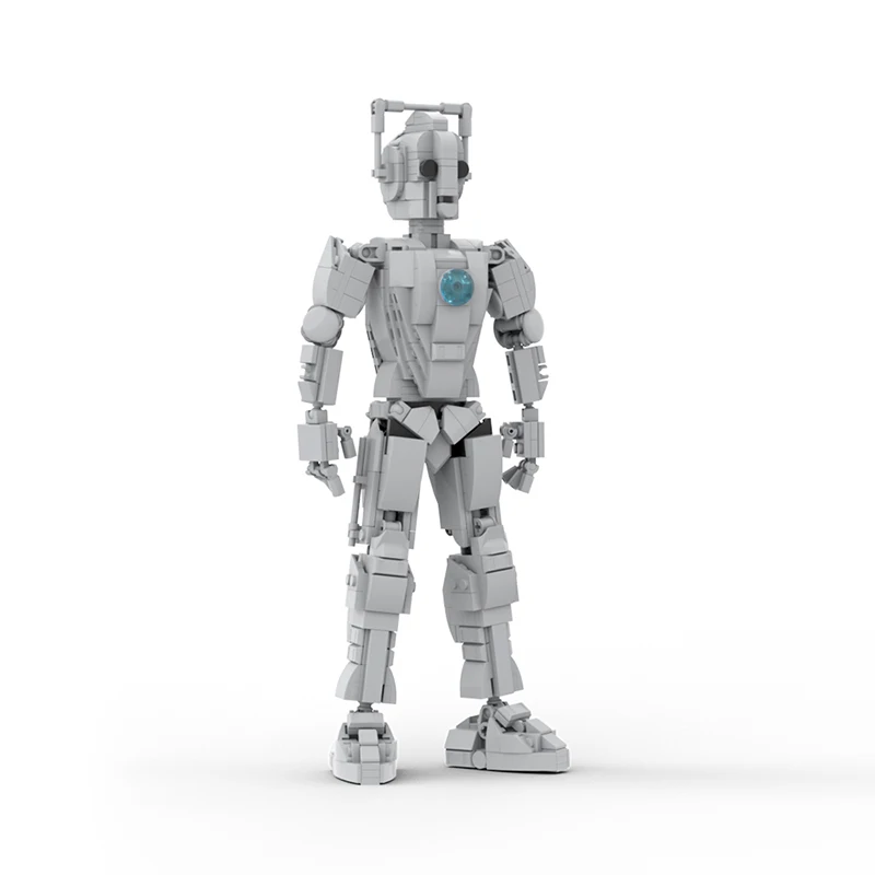 

Экшн-фигурки MOC Cybermans, оптовые роботы, строительные блоки, серия фильмов, механические блоки, игрушки для детей, подарки для детей