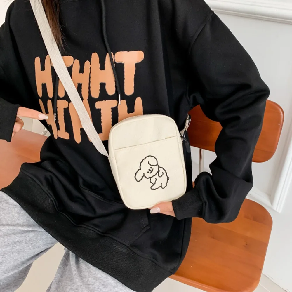 Холщовая Сумка в японском стиле Харадзюку милая сумочка с кошкой мессенджер для