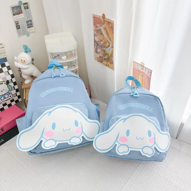 Корейский рюкзак для девочек Kawaii Hello Kitty My Melody Cinnamoroll Pochacco