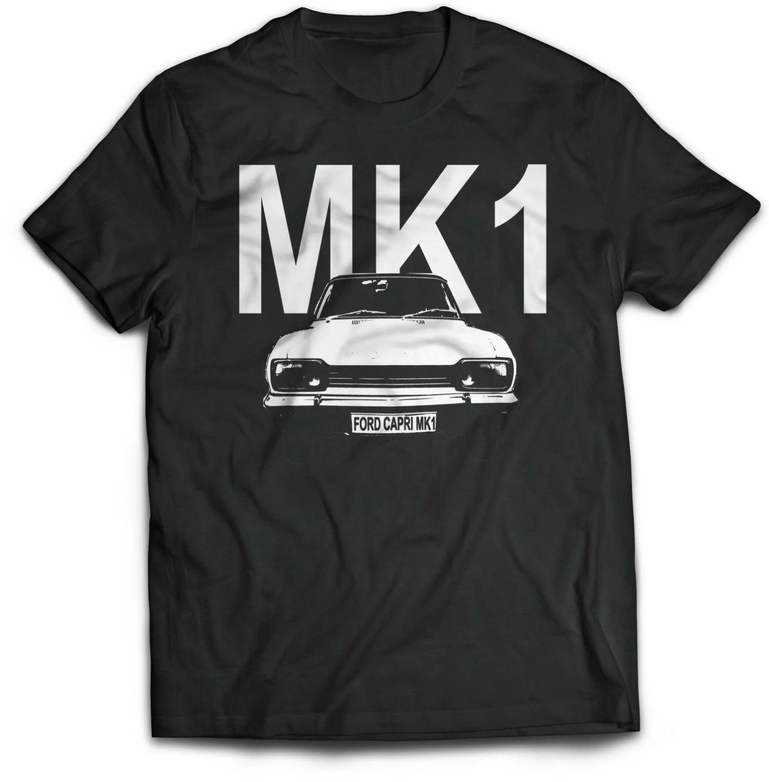 

Vintage Style Retro Capri MK1 Sport Car Fans T-Shirt. Summer Cotton Short Sleeve O-Neck Men's T Shirt New S-3XL