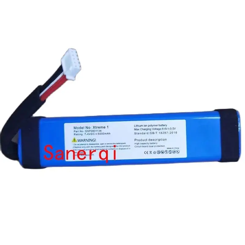 Аккумулятор на 2024 лет для JBL xtreme1 extreme Xtreme 1 GSP0931134 37 0 Втч