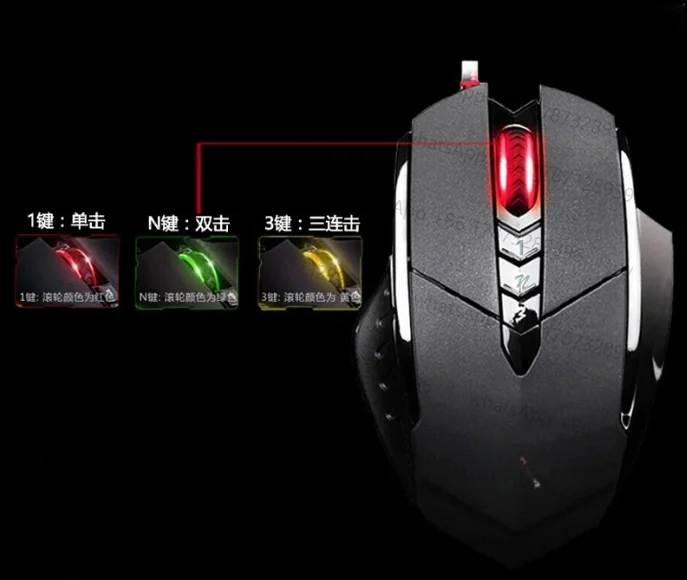 Фото Проводная игровая мышь A4tech Bloody V7M для PlayerUnknown's Battlegrounds Rainbow 6 №5