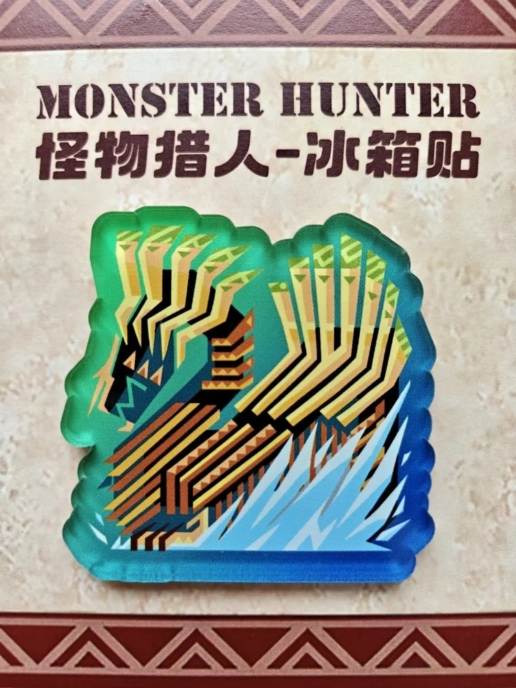 Магниты на холодильник Bandai Monster Hunter Wilds, 22 вида, коллекционные персонажи аниме-игры, декор для дома, подарок для геймеров (art.: 3920d4d80ba07) - 3920d4d80ba07