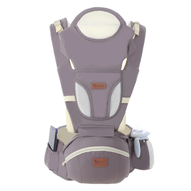 

Baby Carrier Ergonomic Soft Multifunction Infant Hipseat 3 in 1 Portable Kangaroo Wrap Sling For Travel