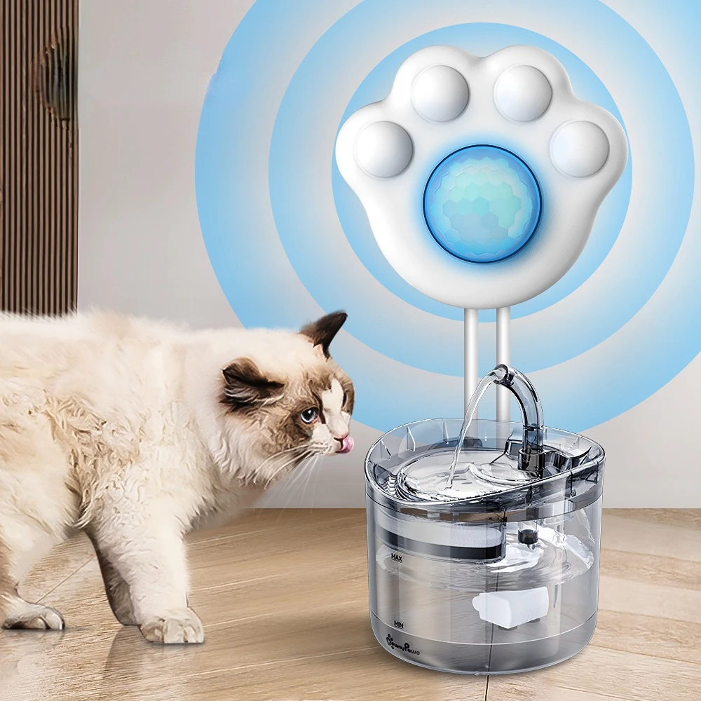 

Умный датчик движения для автоматического водяного фонтана для кошек, внешний инфракрасный датчик радара, совместимый со всеми распредели...