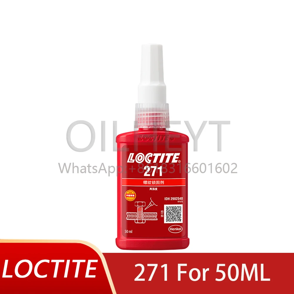 Loctite 271 средство для отверждения резьбы с винтовым клеем высокопрочный