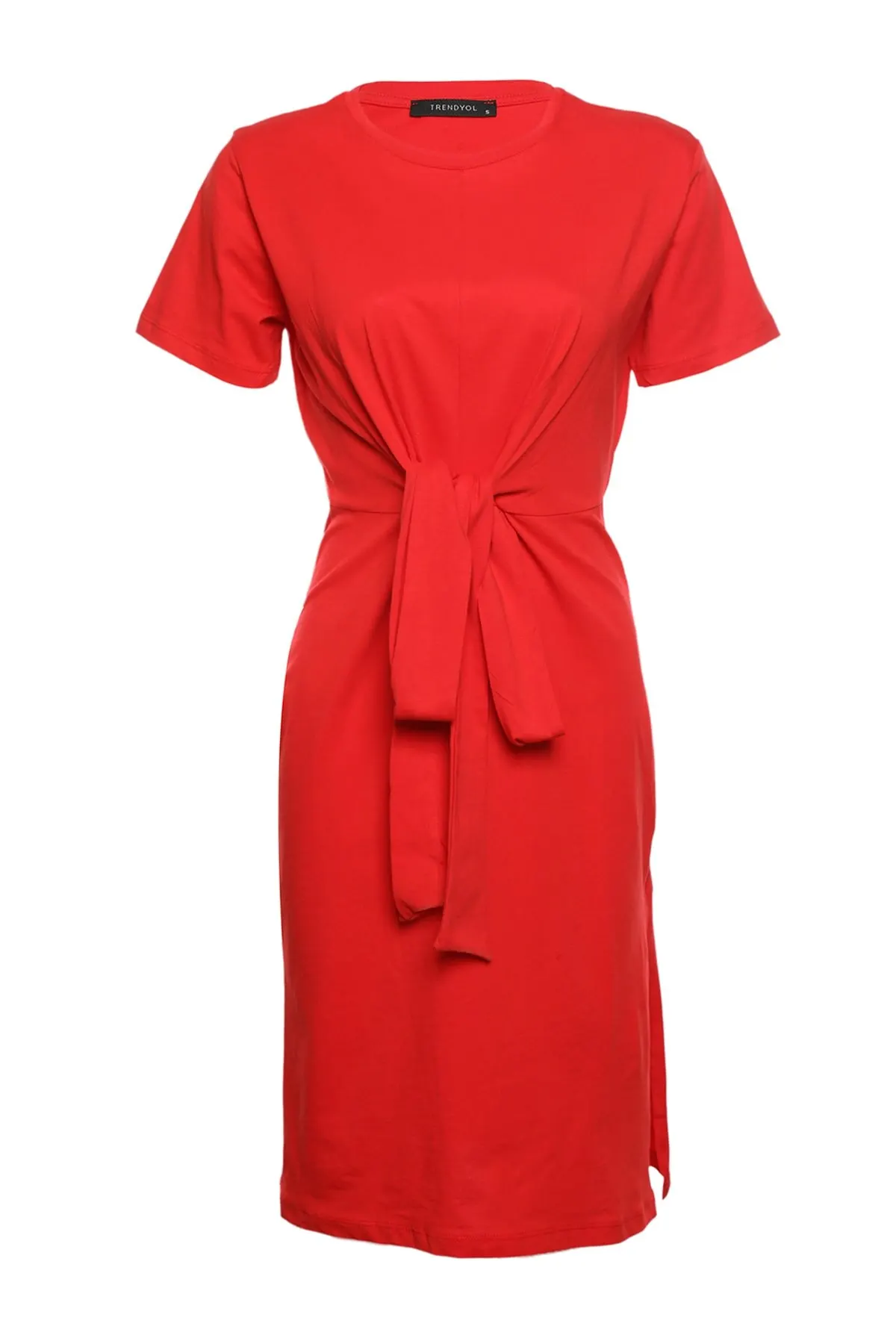 

Women's Dress Petite Ruffle Detailed Knitted Elegant Fashion Casual Casual Comfortable Short Sleeve Summer Boho Beach Dress