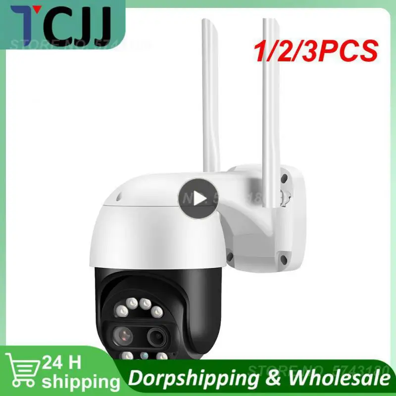 

1/2/3PCS 4K IP Camera Dual-Lens 2.8mm + 12mm WiFi Security CCTV Camera Color Night Vision 8X Digital Zoom CCTV Surveillance