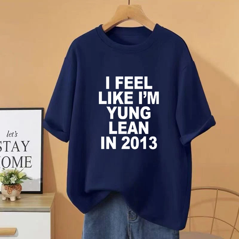 Футболка с коротким рукавом и надписью &quotI'm Yung Lean in 2013&quot