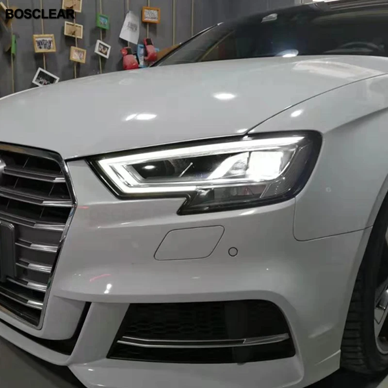 2 шт. светодиодный Автомобильные светодиодные фары для Audi A3 2013-2020 передняя фара