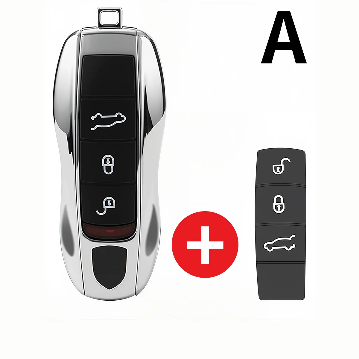 Для Porsche Panamera Carrera Macan Boxster Cayman Cayenne Taycan 911 970 981 991 Автомобильный смарт-брелок с дистанционным управлением, чехлы набор чехлов