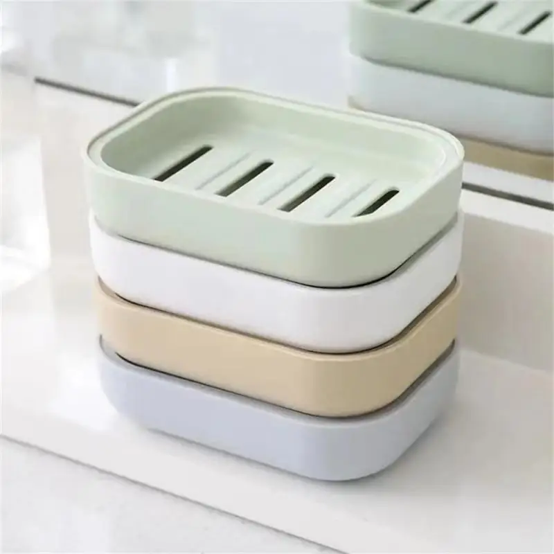 

Portable Travel Soap Box Drain Soap Holder Bathroom Accessories Suction Cup Soap Dish Tray Soap Dish For Bathroom Soap Container