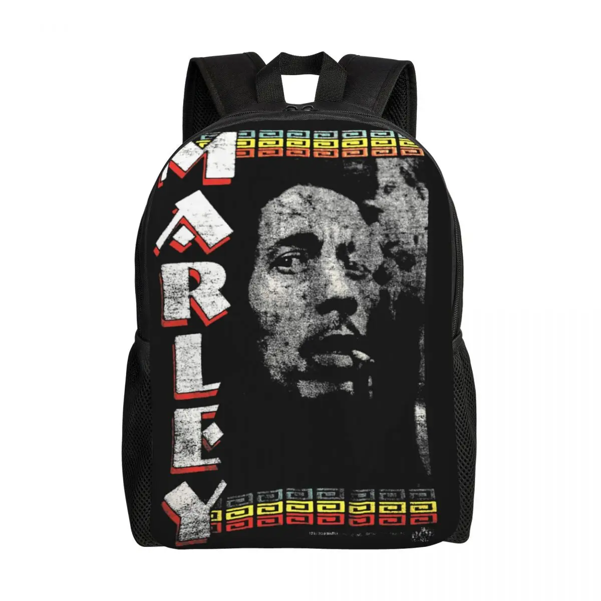 

Двусторонний винтажный рюкзак на плечо с надписью «Find 1995 Bobs And Marley Music Inc»