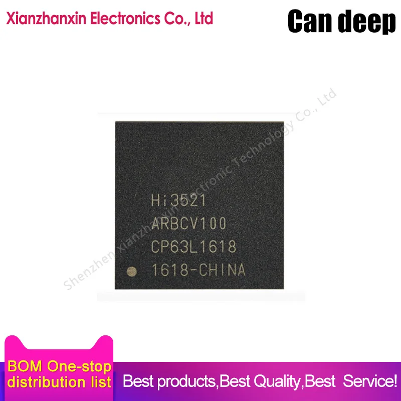 

1pcs/lot HI3521ARBCV100 HI3521 BGA437 Microcontroller chip