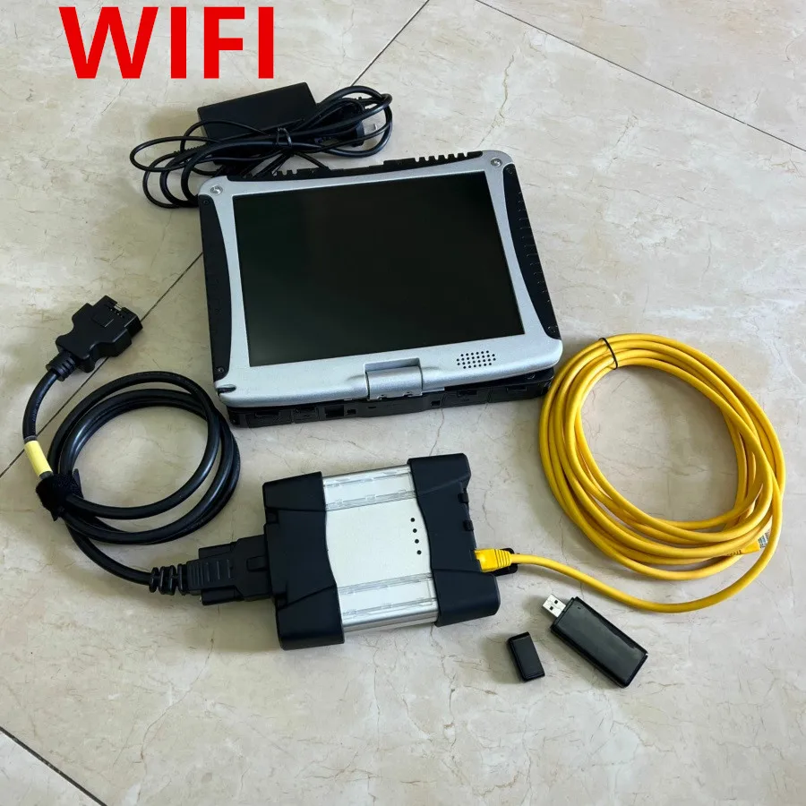 WIFI для BMW ICOM Next obd версия с V2024.11 Программное обеспечение инженеров HDD в ноутбуке cf19
