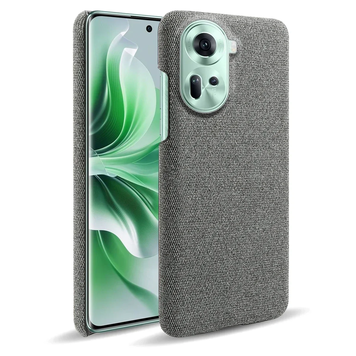 Роскошный тканевый Противоскользящий чехол для Oppo Reno11 6 7 &quotCPH2599 5G Capa Funda бампер