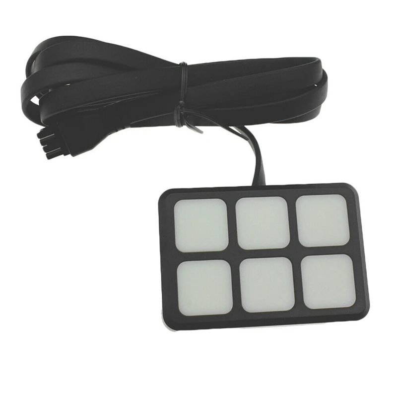 Car 6 Gang Switch Panel Relay System Circuit Control Box For Jeep Wrangler Boat Spare Parts