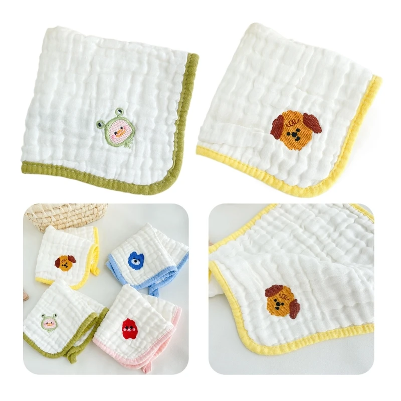 

Маленькое квадратное полотенце для лица Salivas Полотенца Мягкое впитывающее детское полотенце для рук для новорожденных A2UB