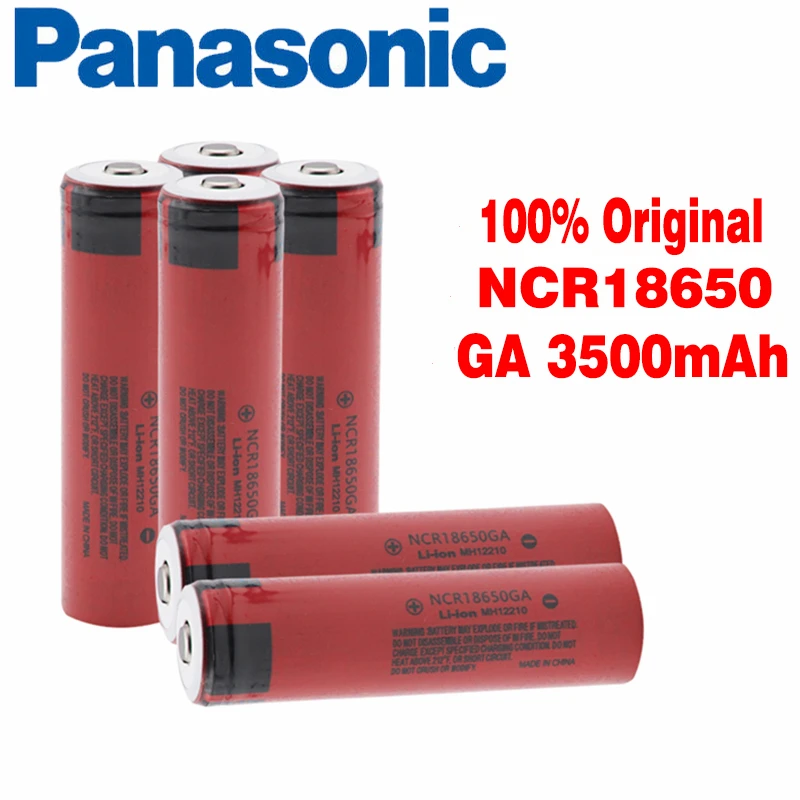 

18650 Lithium Rechargeable Battery New 100% Original NCR18650BGA 3.7v 3500mah 18650 battey For Flashlight batteries (NO PCB)