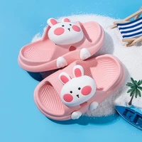 childrens summer hole slippers cartoon solid duck cute girls covered toes baby home bathroom sandals for boys kids fashion flat