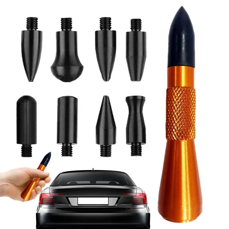 

Car Dent Removal Tool Handheld Dent Repair Kit Car Dent Removal Tools And Repair Pen Tap Down Tools With 9 Heads Tips Car Door