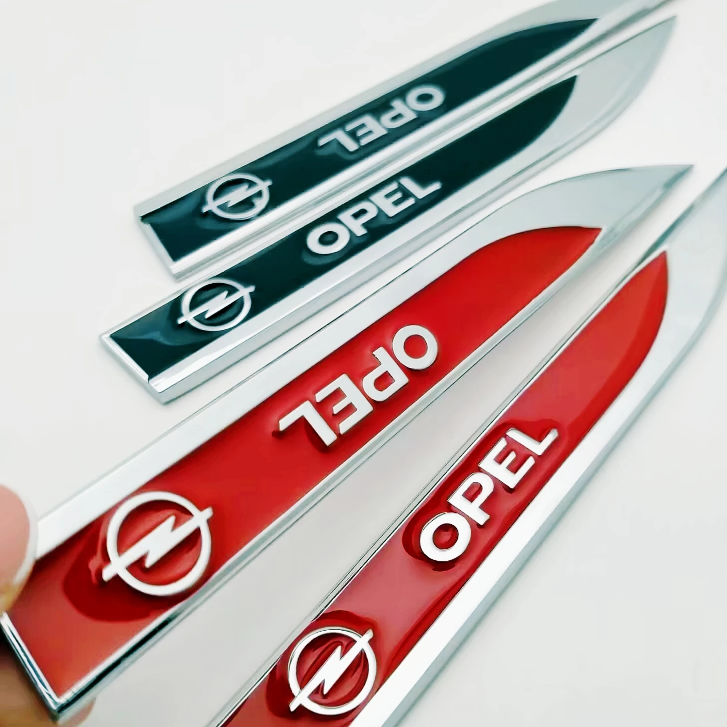 Новинка 1 пара 3D металлическая эмблема Opel наклейка с логотипом для Astra Insignia Corsa Vectra