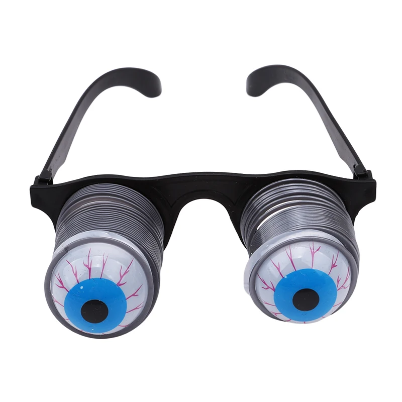 

Halloween Funny Personality Scary Horror Eyeball Dropping Glasses Personality Tricky Prank Eyes Joke Gags Toys