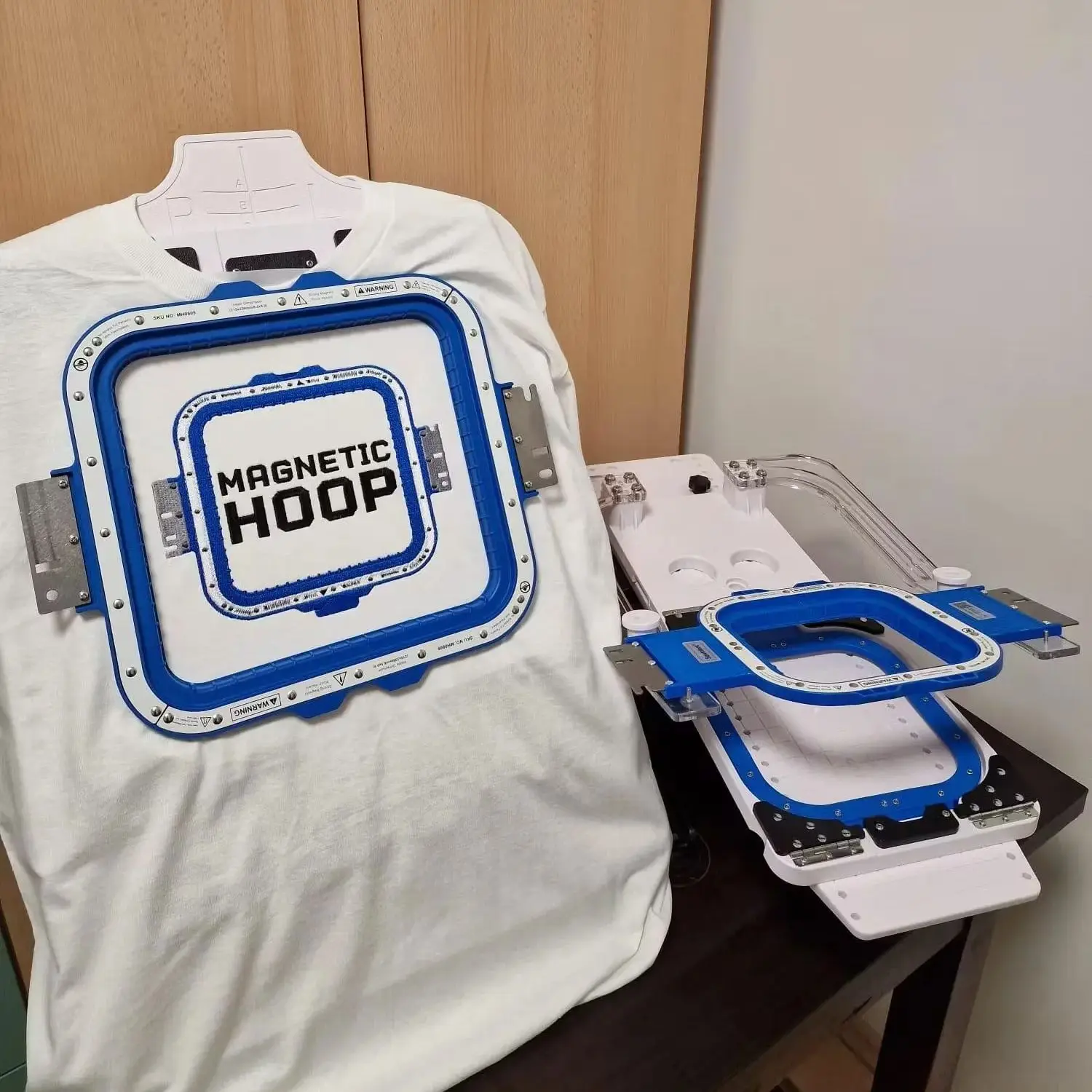 Фото Магнитный вышивальный станок Mighty Hoop Station Sewtalent для вышивальных машин Brother Tajima Bai Smartstitch №4