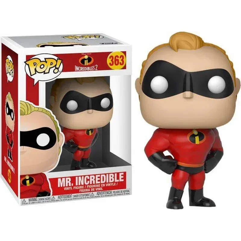 Фигурки игрушек FUNKO pop The Incredibles MR. Невероятные экраныslaver Dash Elastigirl Jack-Jack Фиолетовая