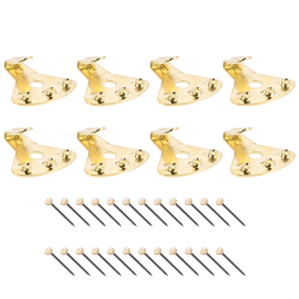

10 Sets Picture Hooks with Nails Picture Hanging Kit Heavy Duty Photo Hangers