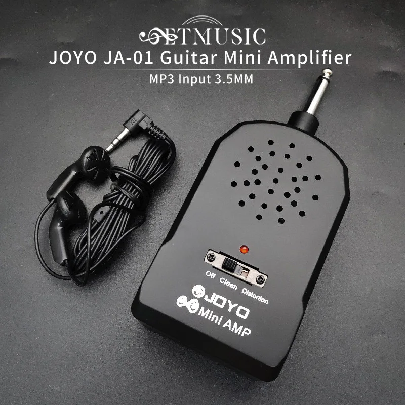 

JOYO JA-01 мини усилитель гитары AMP MP3 вход 3,5 мм с наушниками