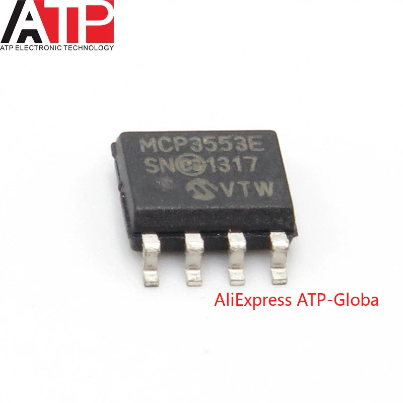 

ATP store 1-10 шт. Φ/SN чип аналого-цифрового преобразователя SMD SOP8 2,7 V ~ 5,5 V MCP3553, новый оригинальный телефон